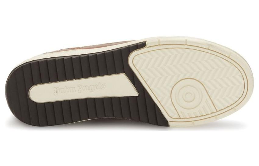 Palm Angels Low-Top Sneakers 'Brown Leather' 圖 4
