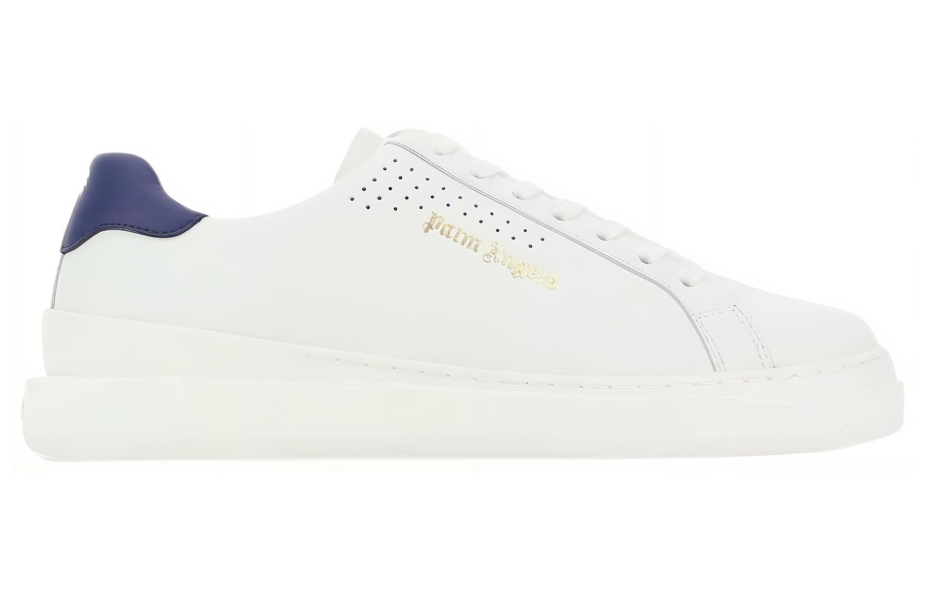 Palm Angels Low-Top Sneakers 'White Leather' 圖 2