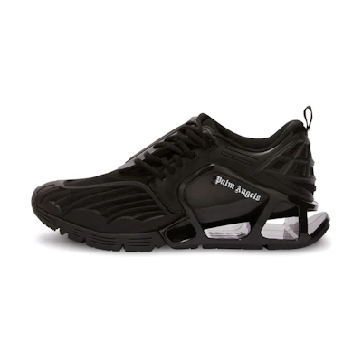 Palm Angels Low 'Black Mesh Patchwork'