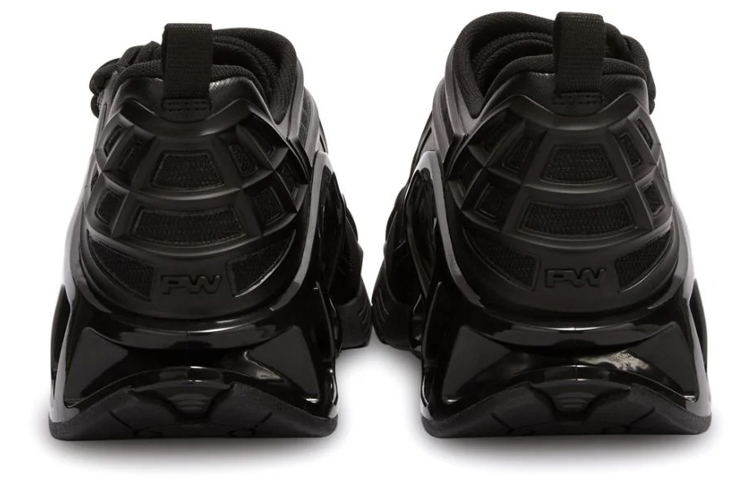 Palm Angels Low 'Black Mesh Patchwork' 圖 3