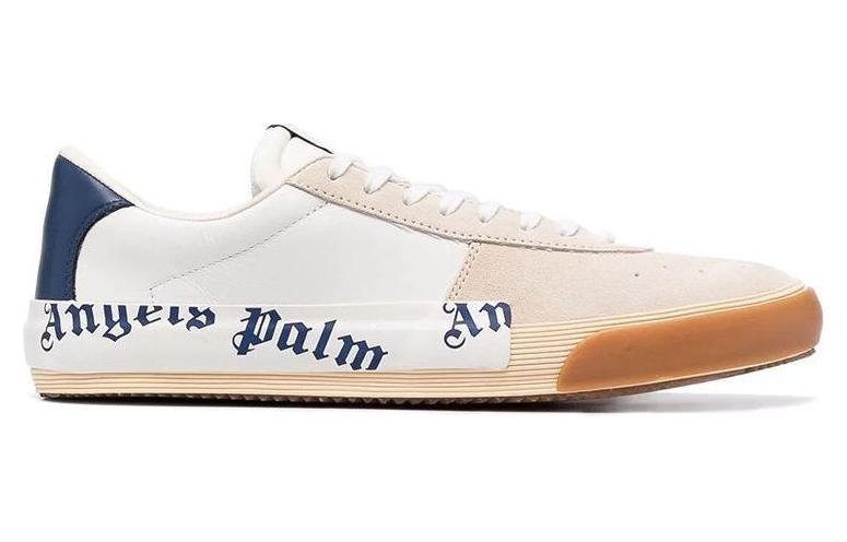 Palm Angels Low 'Logo Print White Blue' 圖 2