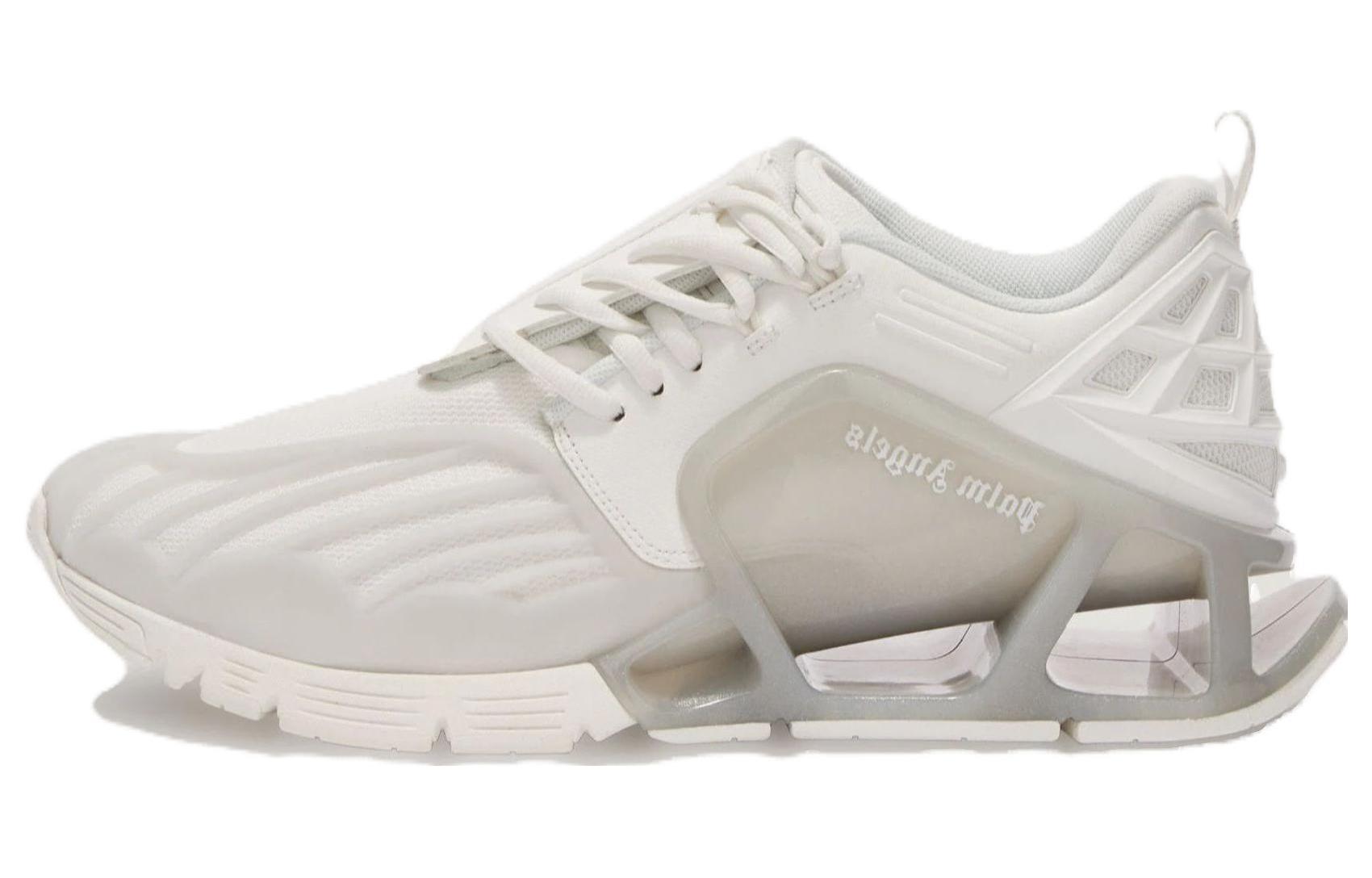 Palm Angels Low Top 'White Leather'