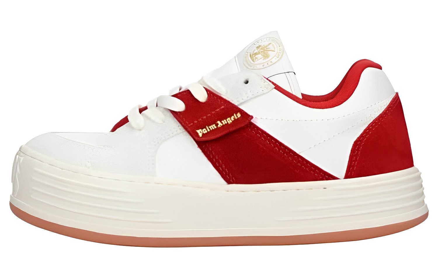 Palm Angels Low-Top 'White Red'