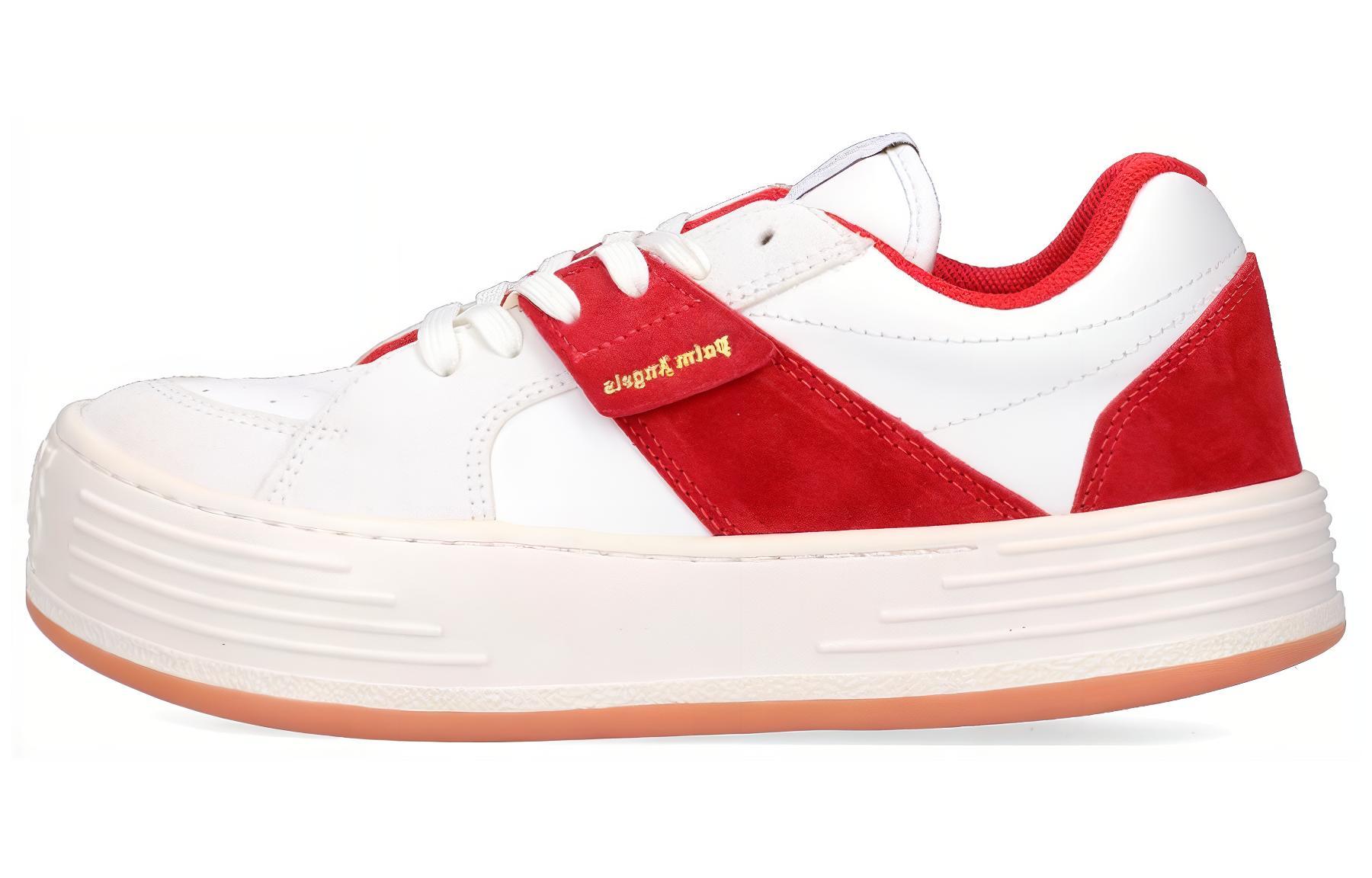 Palm Angels Low Top 'White Red'