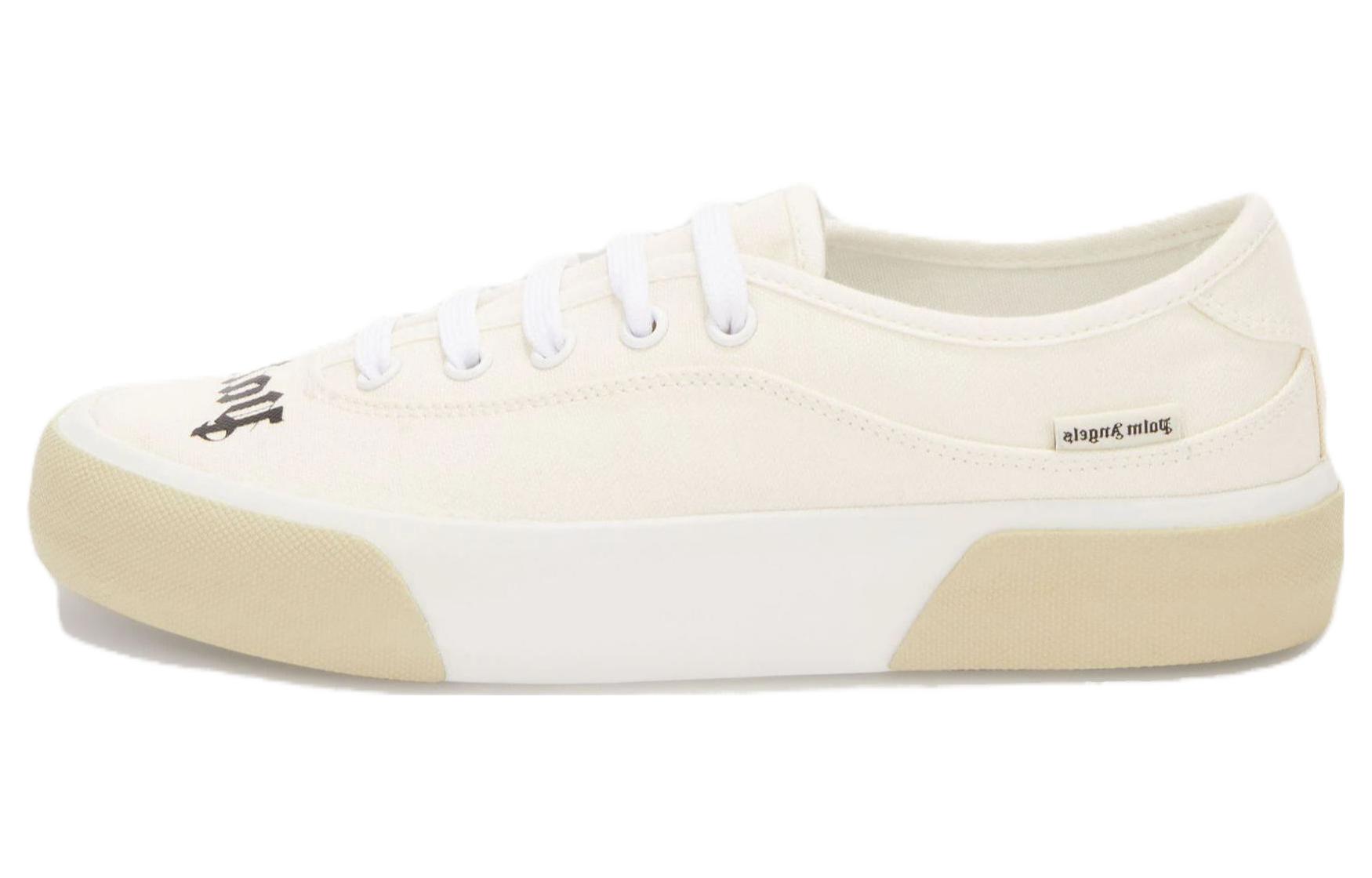 Palm Angels Low Top Lace-Up 'White'
