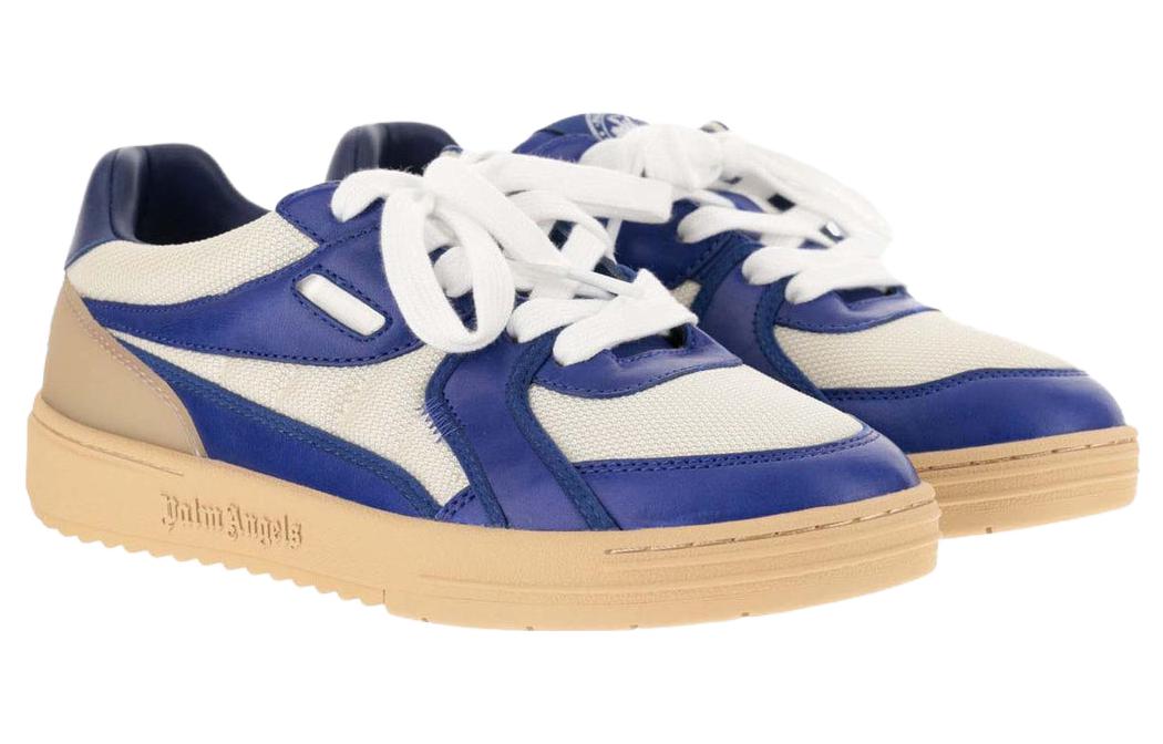 Palm Angels Low Top Sneakers 'Blue Leather' 圖 3