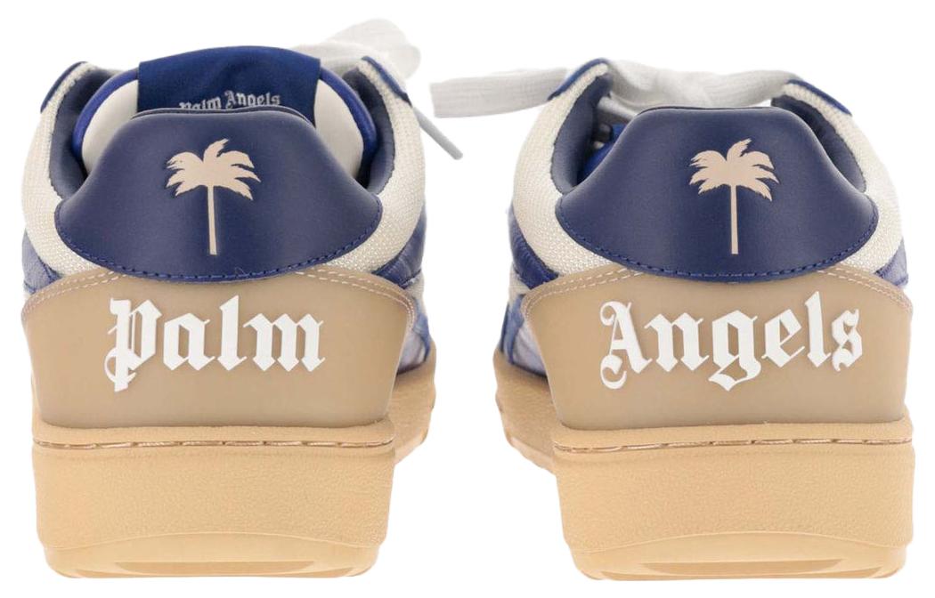 Palm Angels Low Top Sneakers 'Blue Leather' 圖 5