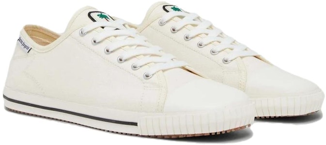 Palm Angels Low Vulcanized Sepatu Putih PMIA073S22FAB0010110 Lookbook Palm Angels Low Vulcanized Sepatu Putih PMIA073S22FAB0010110