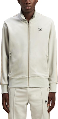 PALM ANGELS 灰色字母印花拉链运动夹克外套 PMBD058R24FAB0010510 Lookbook PALM ANGELS 灰色字母印花拉链运动夹克外套 PMBD058R24FAB0010510