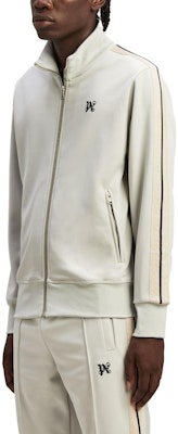 PALM ANGELS 灰色字母印花拉链运动夹克外套 PMBD058R24FAB0010510 Purchase PALM ANGELS 灰色字母印花拉链运动夹克外套 PMBD058R24FAB0010510