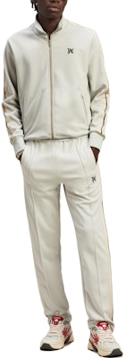 PALM ANGELS 灰色字母印花拉链运动夹克外套 PMBD058R24FAB0010510 Details for PALM ANGELS 灰色字母印花拉链运动夹克外套 PMBD058R24FAB0010510