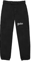Order Pantalones Cargo Negros Hombre Palm Angels Multi-Bolsillos Logo PMCA078E20FAB0021001