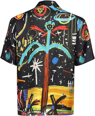 PALM ANGELS マルチカラー ボウリング プリント 半袖シャツ マルチカラー PMGG005E23FAB0021084 Lookbook PALM ANGELS マルチカラー ボウリング プリント 半袖シャツ マルチカラー PMGG005E23FAB0021084