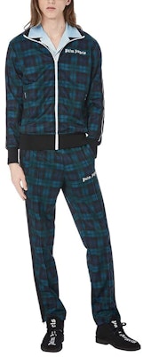 PALM ANGELS 多色格纹拉链运动夹克 绿色 PMBD001E20FAB0041201 Sizing PALM ANGELS 多色格纹拉链运动夹克 绿色 PMBD001E20FAB0041201