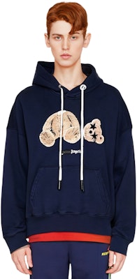 パームエンジェルス ネイビー カートゥーンベアプリント スウェットシャツ PMBB058F21FLE0124660 Details for パームエンジェルス ネイビー カートゥーンベアプリント スウェットシャツ PMBB058F21FLE0124660