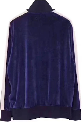 Palm Angels 深藍色Logo拉鍊運動外套 男女款 PMBD001F184690053701 Lookbook Palm Angels 深藍色Logo拉鍊運動外套 男女款 PMBD001F184690053701