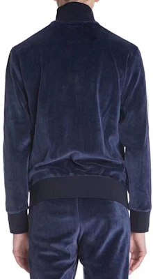 Palm Angels 深藍色Logo拉鍊運動外套 男女款 PMBD001F184690053701 Details for Palm Angels 深藍色Logo拉鍊運動外套 男女款 PMBD001F184690053701