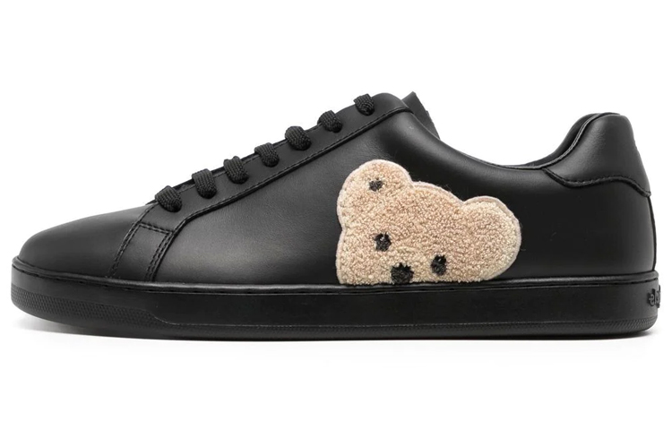 Palm Angels New Tennis 'Teddy Bear - Black' PMIA058C99LEA001-1060