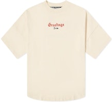 Palm Angels Oversized Back Logo Print Short Sleeve T-Shirt . PMAA002S22JER0030325 Palm Angels Oversized Back Logo Print Short Sleeve T-Shirt . PMAA002S22JER0030325