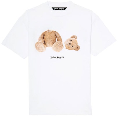 パームエンジェルス オーバーサイズ デキャピタテッドベアプリント 白Tシャツ PMAA001R21JER0010160 Buy パームエンジェルス オーバーサイズ デキャピタテッドベアプリント 白Tシャツ PMAA001R21JER0010160
