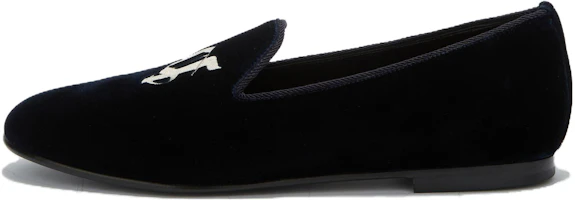 Palm Angels PA Monogram Slip-On 'Dark Blue' PMIG003F23FAB0014900 Palm Angels PA Monogram Slip-On 'Dark Blue' PMIG003F23FAB0014900