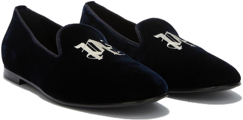 Palm Angels PA Monogram Slip-On 'Dark Blue' PMIG003F23FAB0014900 Order Palm Angels PA Monogram Slip-On 'Dark Blue' PMIG003F23FAB0014900