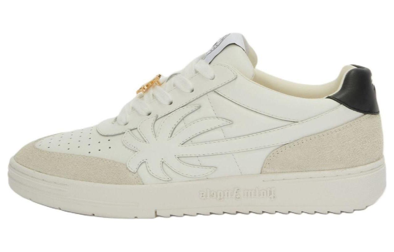 Buy Palm Angels Palm Beach University Low 'White Black' PMIA097S24LEA001-0101