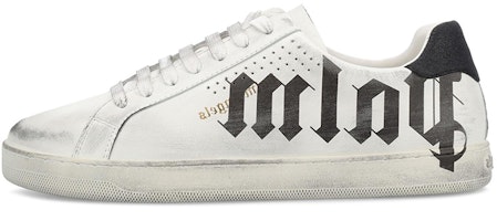 Palm Angels Palm One 'Distressed - White Black' PMIA056F22LEA005-0110 Palm Angels Palm One 'Distressed - White Black' PMIA056F22LEA005-0110