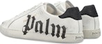 Shop Palm Angels Palm One 'Distressed - White Black' PMIA056F22LEA005-0110