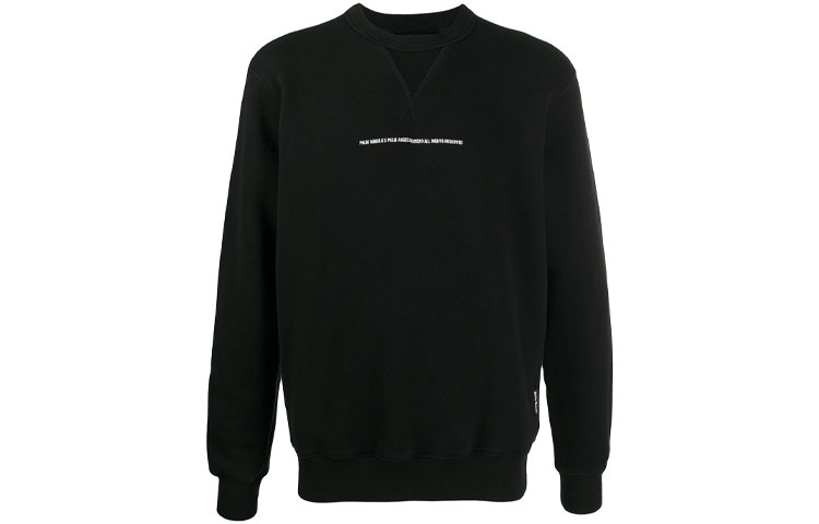 Palm Angels Palm Tree Print Pullover Hoodie Men’s Black PMBA025E20FLE0011010