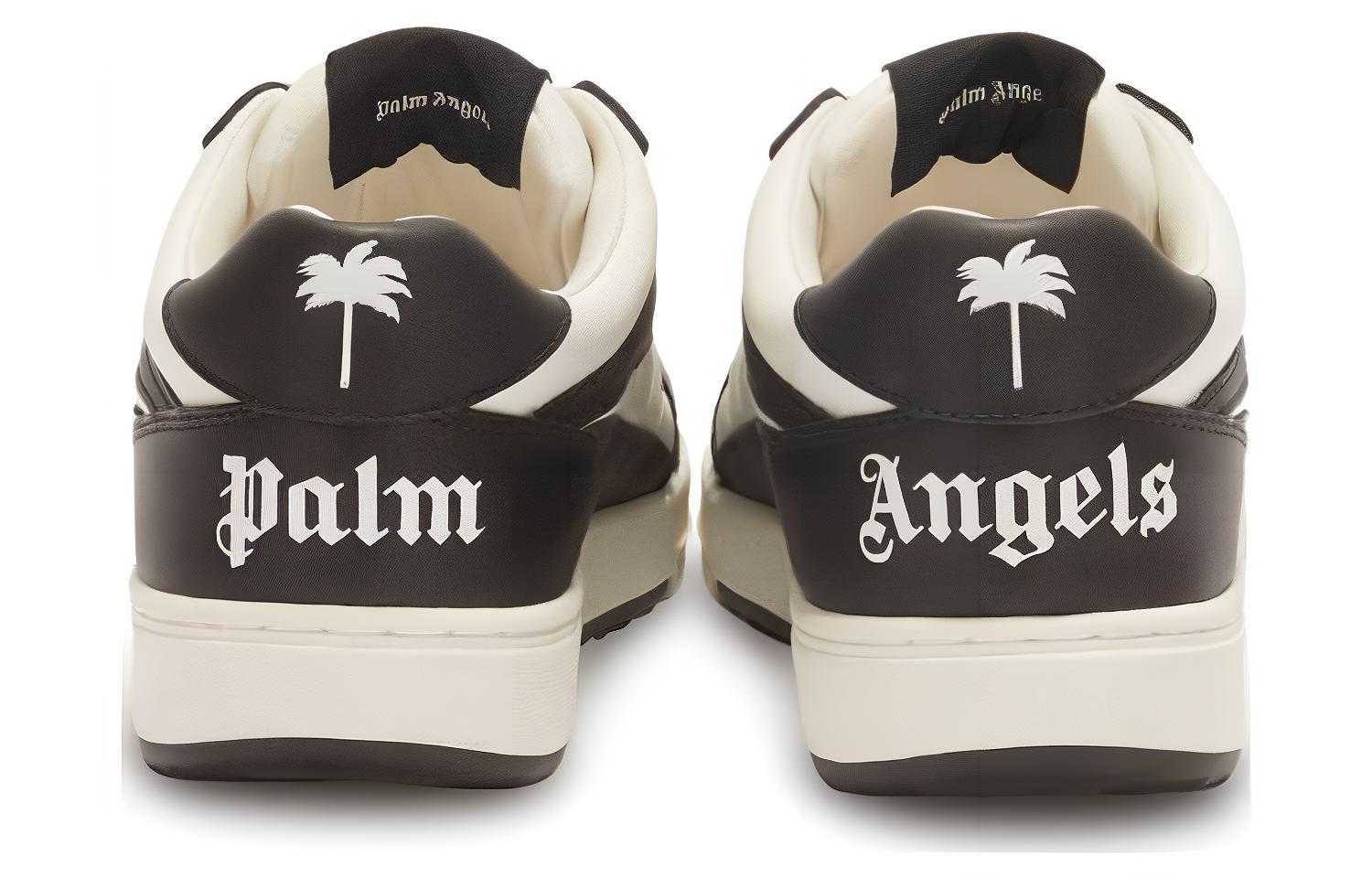 Purchase Palm Angels Palm University Rendah 'Hitam Putih' PMIA078E23LEA0010110