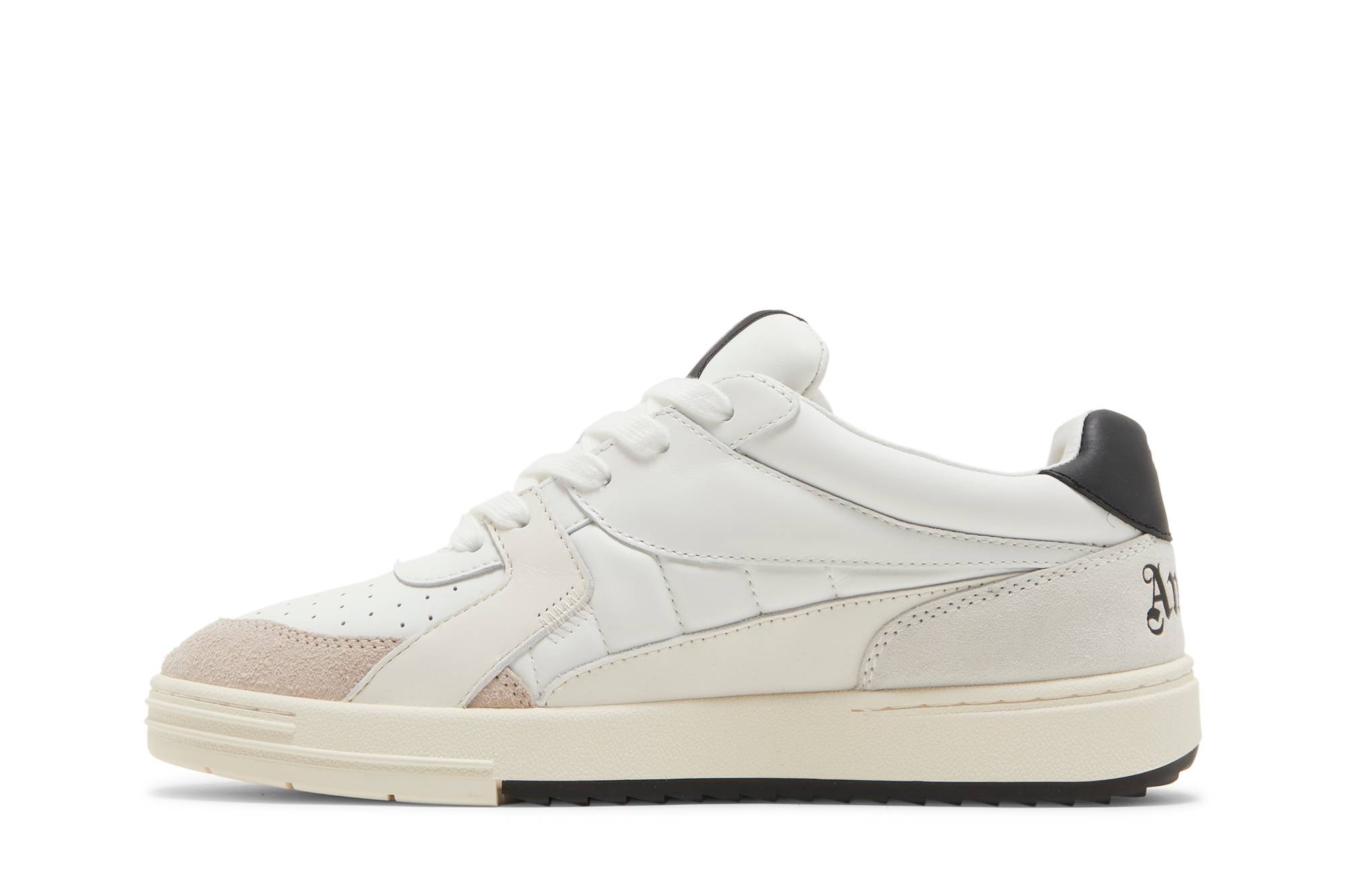 Lookbook Palm Angels Palm University Rendah 'Putih Hitam' PMIA078F22LEA001-0110