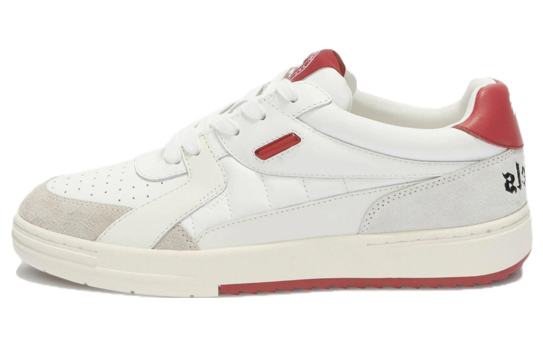 Palm Angels Palm University Low 'White Red' PMIA078C99LEA001-0125