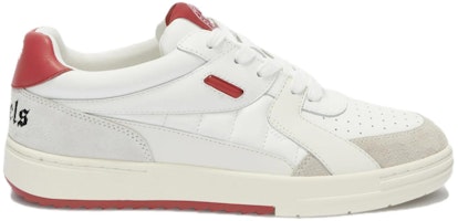 PALM ANGELS 皮革 圓頭繫帶 低幫 板鞋 男款 白色 Order PALM ANGELS 皮革 圓頭繫帶 低幫 板鞋 男款 白色