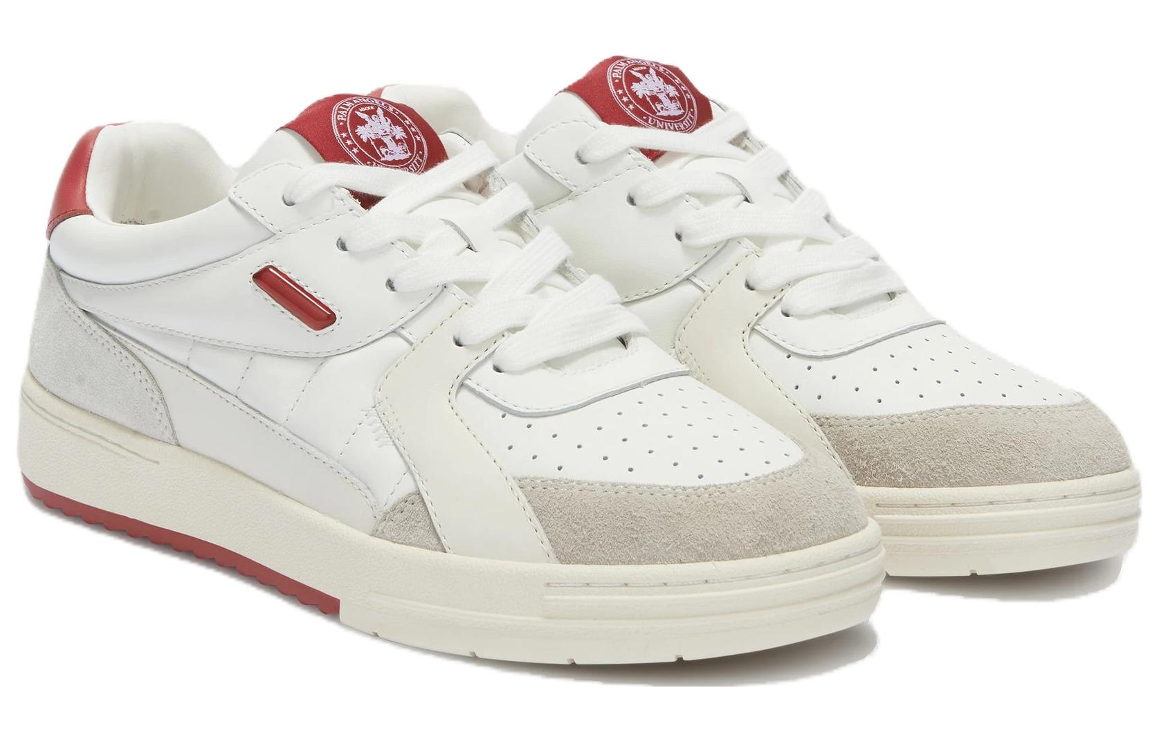 Lookbook PALM ANGELS 皮革 圓頭繫帶 低幫 板鞋 男款 白色