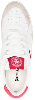 棕榈天使低帮系带白色皮革球鞋 PMIA078F22LEA0010125 Shop 棕榈天使低帮系带白色皮革球鞋 PMIA078F22LEA0010125