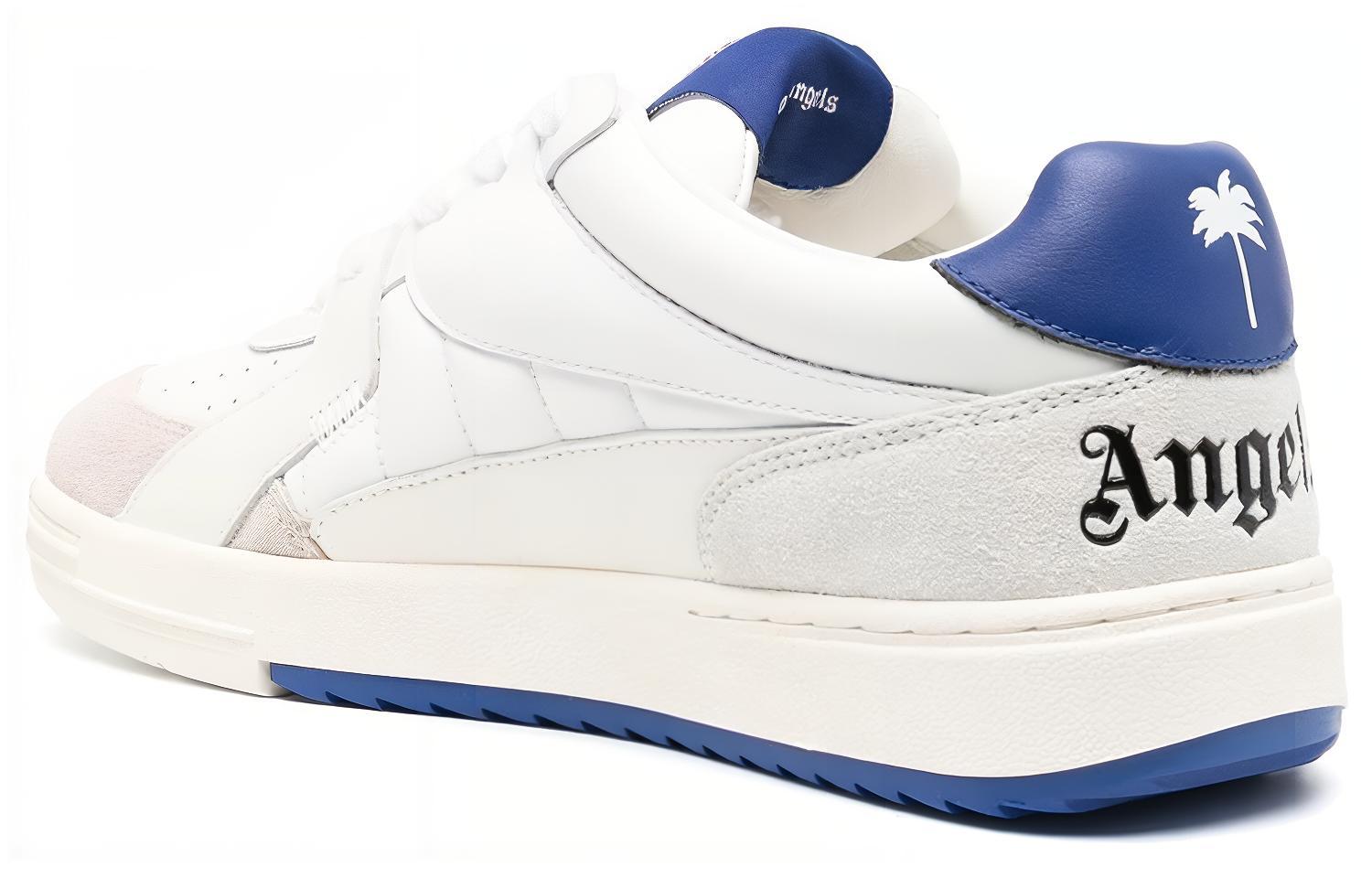 Lookbook Palm Angels Palm University Sneaker Blau ''Weiß'' PMIA078C99LEA0010145