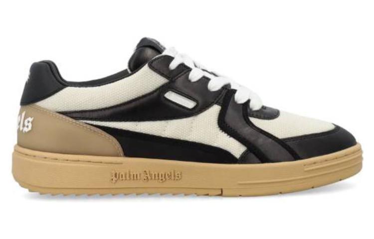 Order Palm Angels Palm University 运动鞋 白色/黑色 PMIA078F23LEA0020110