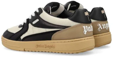 Shop Palm Angels Palm University Sepatu Putih Hitam PMIA078F23LEA0020110