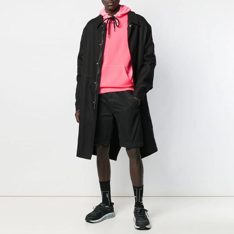 Palm Angels Pink Logo Hoodie Unisex PMBB036S194410071210 圖 3