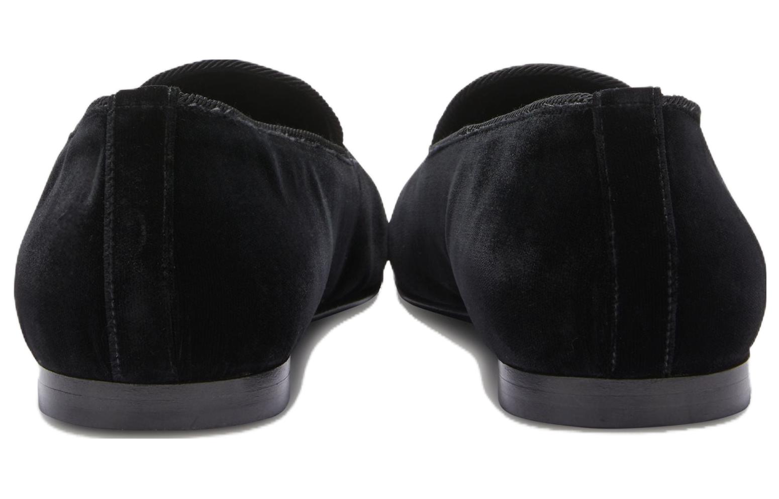 Palm Angels Pointed Toe Slip-On Loafers 'Satin Black' 圖 4