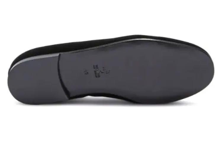 Palm Angels Pointed Toe Slip-On Loafers 'Satin Black' 圖 5