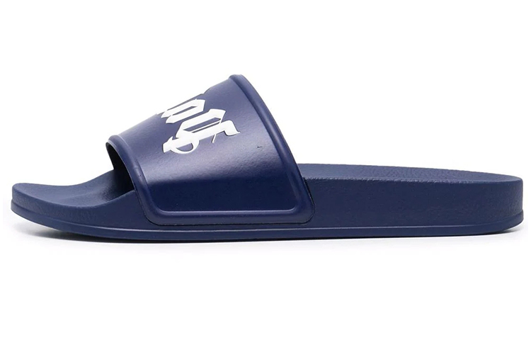 Palm Angels Pool Slider 'Blue' PMIC001S22PLA001-4501