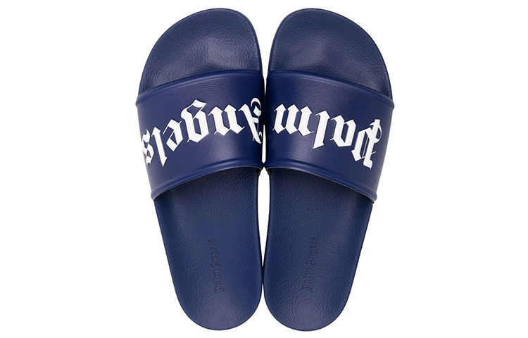 Shop 棕榈天使蓝色沙滩拖鞋 PMIC001S22PLA001-4501