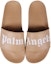 Shop Palm Angels Selipar Kolam 'Coklat' PMIC001F22PLA001-6001