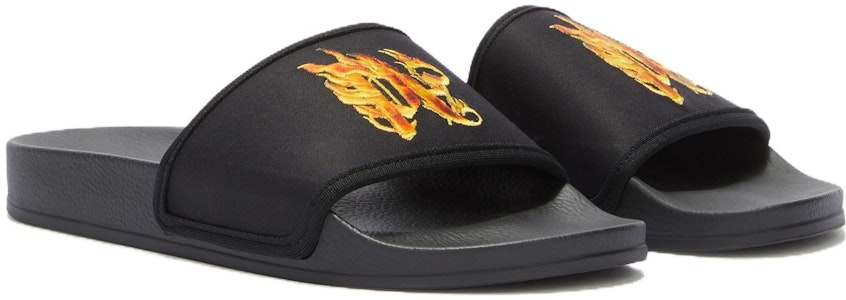 Palm Angels Sandal Kolam 'Monogram Api' PMIC010R24MAT0021020 Lookbook Palm Angels Sandal Kolam 'Monogram Api' PMIC010R24MAT0021020