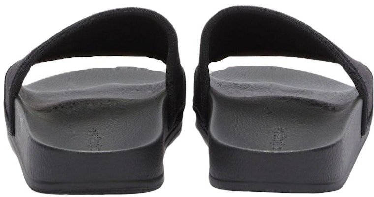 PALM ANGELS 皮革 簡約潮流 一字拖鞋 男款 黑色 Shop PALM ANGELS 皮革 簡約潮流 一字拖鞋 男款 黑色