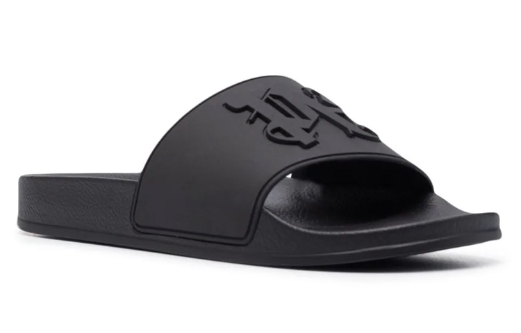 Palm Angels Pool Slider 'PA Monogram - Black' 圖 2