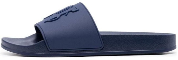 Palm Angels Pool Slider 'PA Monogram - Dark Blue' PMIC010E23PLA0014747 Palm Angels Pool Slider 'PA Monogram - Dark Blue' PMIC010E23PLA0014747