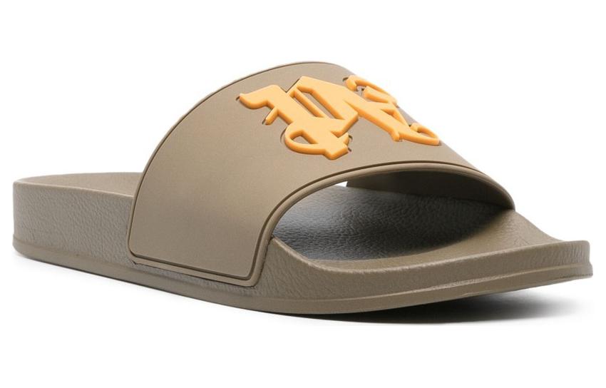 Palm Angels Pool Slider 'PA Monogram - Forest Green' 圖 3
